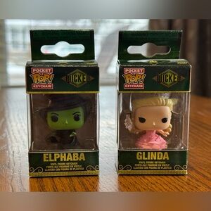 NIB Funko Pop Wicked Character Keychains